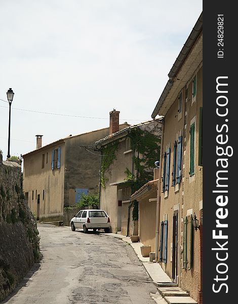 Village street in the Provence