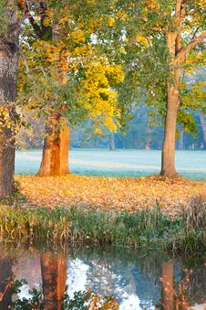 Autumn Has Come. Morning On The Lake Stock Photography Autumn Has Come. Morning On The Lake Stock Photography