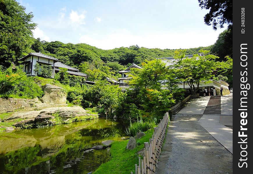 Kamakura S Temple Landscape