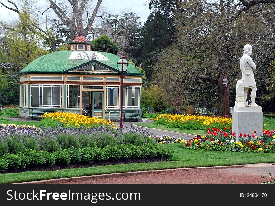 Victorian Style garden house in the parklands