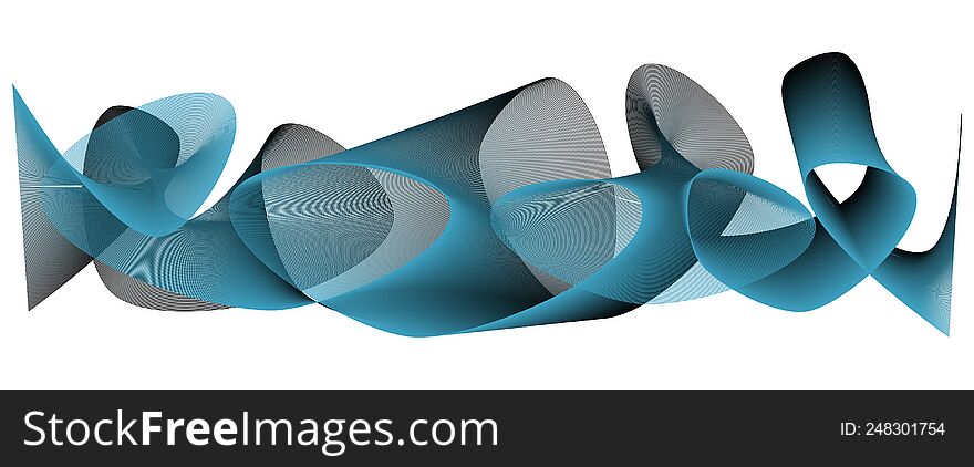 Abstract waves graphic line sonic or sound wave image