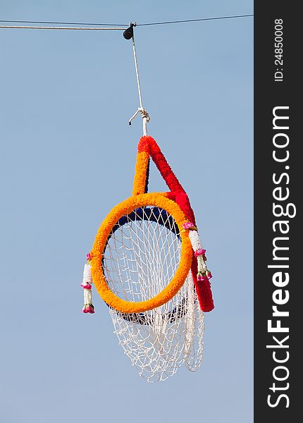 Takraw Lot Huang, Hoop Takraw sport in Thailand