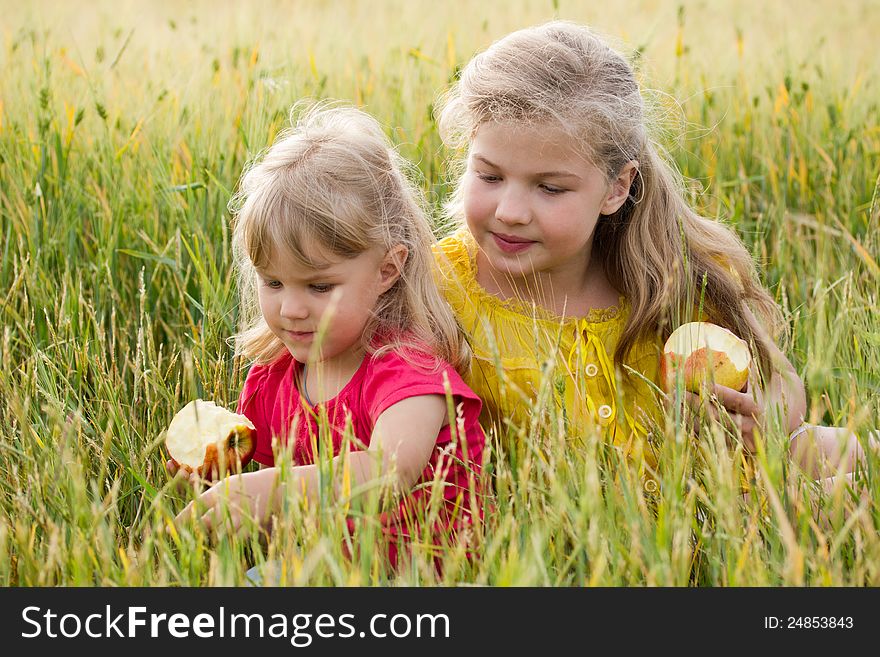 Sisters In Field