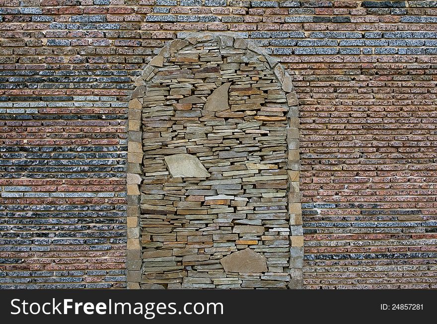 Background grunge brick wall texture for design
