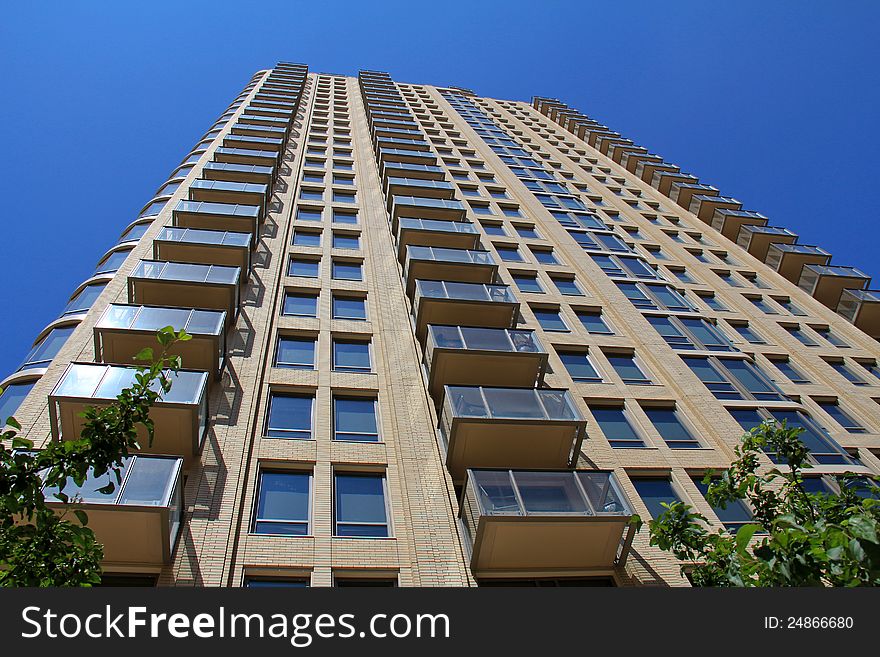 Image of a apartment high rise in Salt Lake City, Utah. Image of a apartment high rise in Salt Lake City, Utah