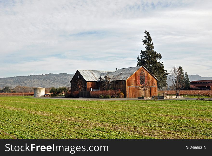 Barn in Napa Valley