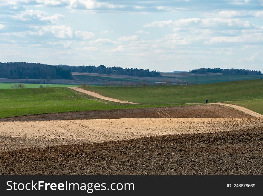 Agro-industrial complex for the cultivation of cereals, wheat, rye, corn and barley. The use of low-quality and non-natural fertilizers for the sowing campaign. Poor harvest and the threat of famine