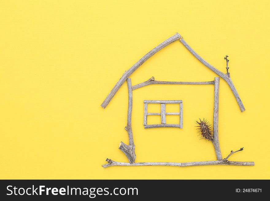 House Made Of Branches