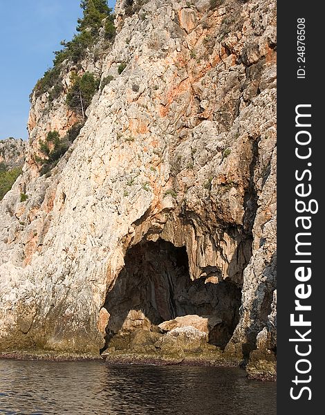 Cave near Alanya (Turkey)