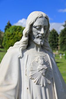 Jesus Christ Statue 1 Royalty Free Stock Image