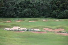 Golf Traps, Oahu Golf Course Royalty Free Stock Photo Golf Traps, Oahu Golf Course Royalty Free Stock Photo