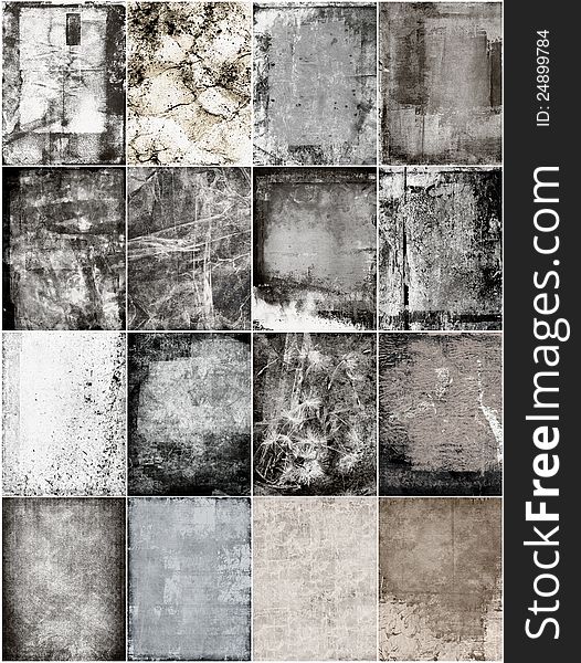 Large collection of grunge background. Large collection of grunge background