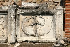 Fragment Of The Ancient Column Stock Photo Fragment Of The Ancient Column Stock Photo