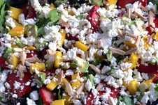 Background - Colourful Salad Stock Photo Background - Colourful Salad Stock Photo