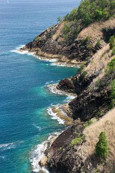 Ocean Cliffs Royalty Free Stock Photo Ocean Cliffs Royalty Free Stock Photo