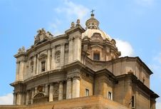 Roman Forum-church Stock Images Roman Forum-church Stock Images