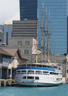 Honolulu Ship Stock Image Honolulu Ship Stock Image