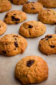Chocolate Chip Cookies Royalty Free Stock Photography Chocolate Chip Cookies Royalty Free Stock Photography
