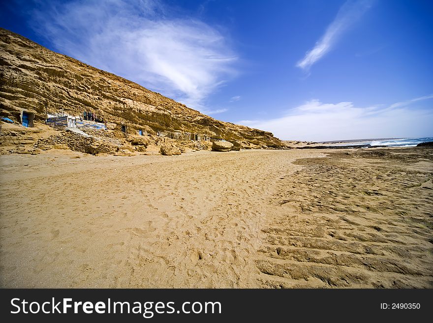 Beach, ocean, sea, sand, sun, wind, waves