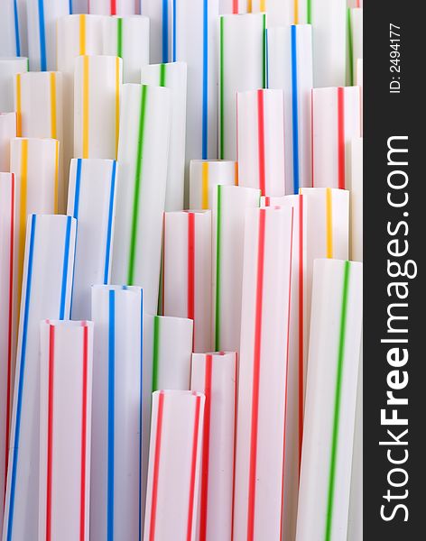 Background of straws with shallow dof. Background of straws with shallow dof