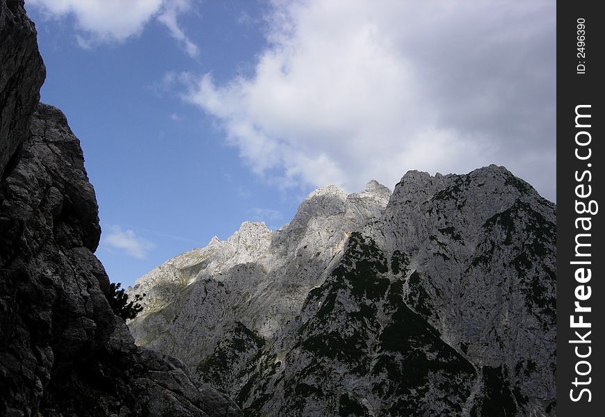 A Hike in the Mountain. A Hike in the Mountain