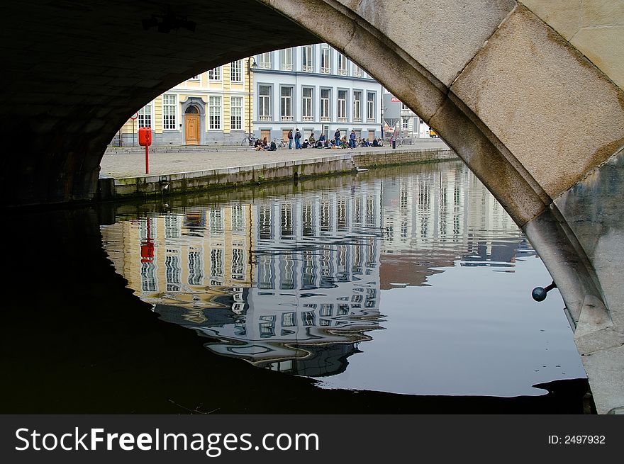 Reflections Under The Bridge