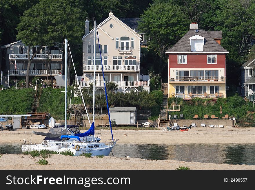 Waterfront property on long Islands North shore