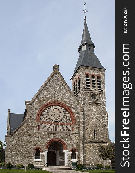 St. Joan of Arc church in Le Touquet-Paris-Plage, France. St. Joan of Arc church in Le Touquet-Paris-Plage, France