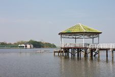 Pavilion On The Water. Stock Image