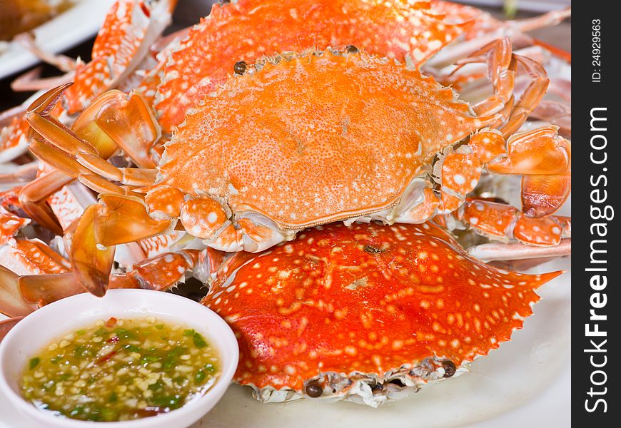 Steamed Crab