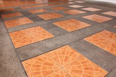 Orange Square Tiles Stock Image Orange Square Tiles Stock Image