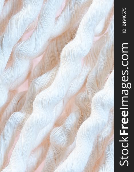 Abstract background of rope fabric