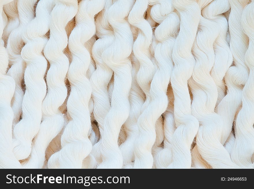 Abstract background of rope fabric