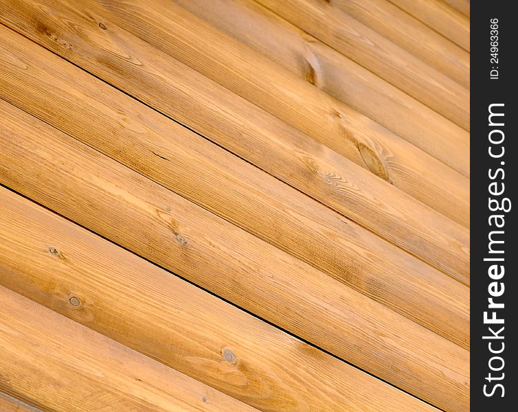 Diagonal Wood Planks As Background