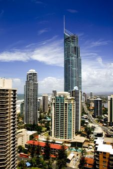 Q1 Tower, Gold Coast Stock Photography