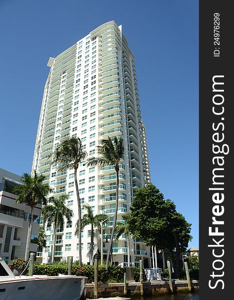 Luxury apartments in exclusive waterfront of Fort Lauderdale, Florida. Luxury apartments in exclusive waterfront of Fort Lauderdale, Florida