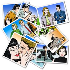 Couple Of Lovers Stock Image Couple Of Lovers Stock Image