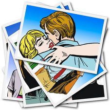 Couple Of Lovers Stock Images