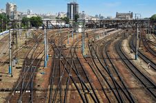 Railways Royalty Free Stock Photo Railways Royalty Free Stock Photo