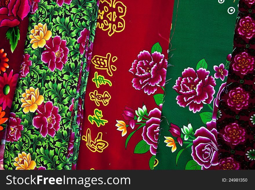 Cloth With Chinese Design