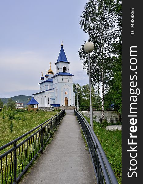 Church of the Kazan Icon of the Mother of God is located in the Russian city of Chelyabinsk region Asha
