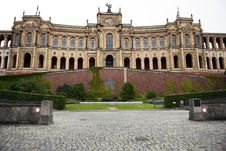 Mansion In Munich, Germany Royalty Free Stock Photos