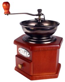 Vintage Coffee Grinder Isolated Royalty Free Stock Photography Vintage Coffee Grinder Isolated Royalty Free Stock Photography