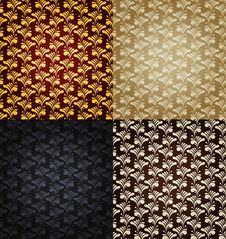 Seamless Backgrounds Set Stock Images Seamless Backgrounds Set Stock Images