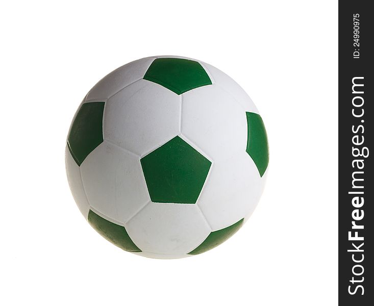 Football. Isolated on white background.