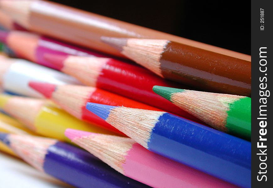 Pencil crayons