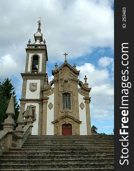 Church against sky