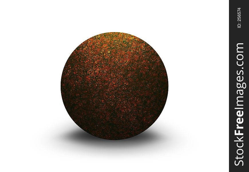 Textured sphere