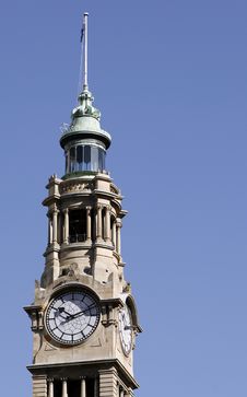 Old Building Tower With Clock Stock Images