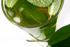 Ice Green Tea Stock Photo Ice Green Tea Stock Photo